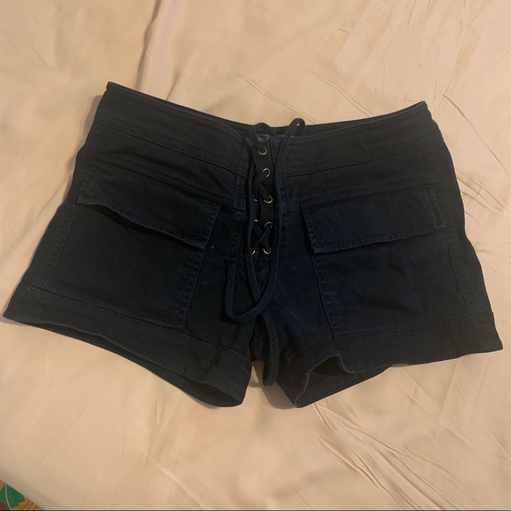 Vintage Vince lace up shorts